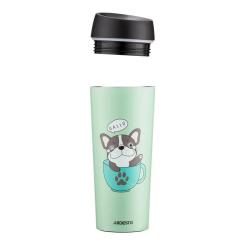 Термокружка Ardesto Coffee Тime Frenchie 450 мл Зелена Фото 4