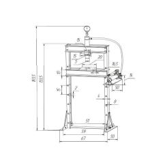 Пресс гидравлический Torin 12 т Фото 1