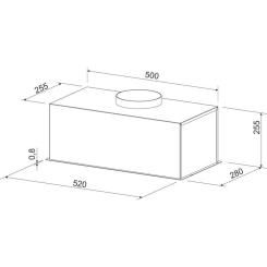 Вытяжка кухонная GRANADO Palamos 2613-1200 Inox Фото 9