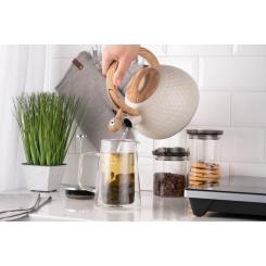 Чайник Ardesto Gemini 2.5 л Бежевий Фото 2