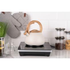 Чайник Ardesto Gemini 2.5 л Бежевий Фото 3