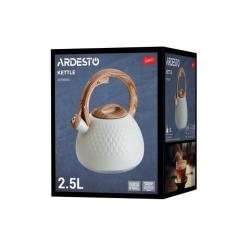 Чайник Ardesto Gemini 2.5 л Бежевий Фото 8