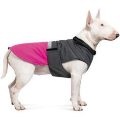 Попона для животных Pet Fashion ROY 2XL малиново-сіра Фото 5
