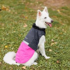 Попона для животных Pet Fashion ROY 2XL малиново-сіра Фото 7