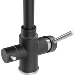 Смеситель GRANADO Badalona Black Shine Фото 3