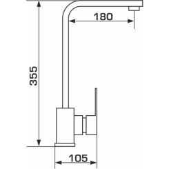 Смеситель GRANADO Tarrasa Avena Фото 5