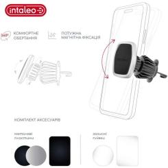 Универсальный автодержатель Intaleo CM05GG 6xN52 Silver Фото 3