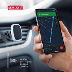 Универсальный автодержатель Intaleo CM05GG 6xN52 Silver Фото 5