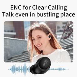 Наушники QCY Arc Buds Lite T27 Midnight Black Фото 9