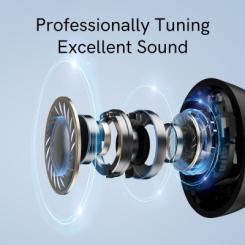 Наушники QCY Arc Buds Lite T27 Midnight Black Фото 11