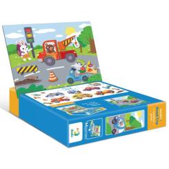 Обучающий набор DoDo Магнитная игра Дорожные приключения Фото 1