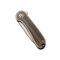 Нож Civivi Mini Elementum Satin Brass Фото 3