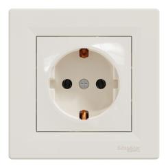 Розетка Schneider Electric ASFORA крем Фото