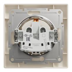 Розетка Schneider Electric ASFORA крем Фото 7