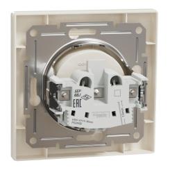 Розетка Schneider Electric ASFORA без заземлення крем Фото 6