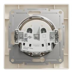 Розетка Schneider Electric ASFORA без заземлення крем Фото 7