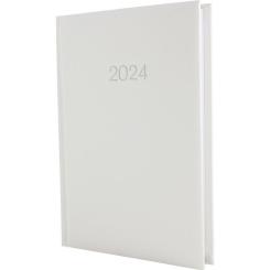 Еженедельник Economix датированный 2024 SAMBA белый, А5 Фото