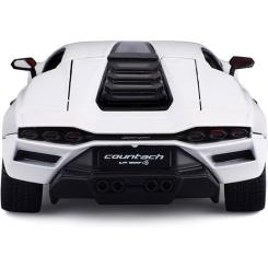 Машина Bburago Lamborghini Countach LPI 800-4 (белая, 1:24) Фото 2