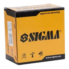 Круг зачистной Sigma по металлу 125?6.0?22.2мм, 12200об/мин Фото 5