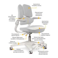 Детское кресло Mealux Trident Grey Фото 1