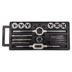 Набор метчиков и плашек Sigma 16 предм., пластиковий кейс Фото