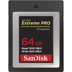 Карта памяти SanDisk 64GB CFexpress Extreme Pro Фото