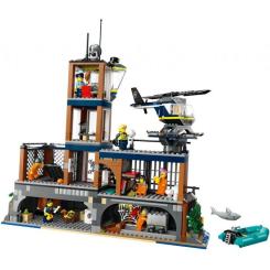 Конструктор LEGO City Поліцейський острів-в'язниця 980 деталей Фото 3
