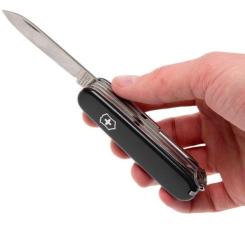 Нож Victorinox Fieldmaster 91 мм Чорний Фото 2