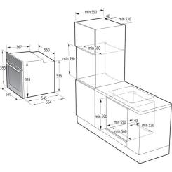 Духовой шкаф Gorenje BOS6737SYB Фото 8