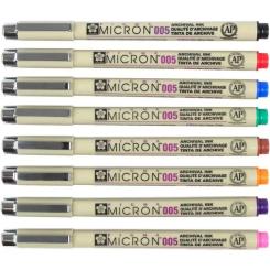 Лайнер Sakura Pigma Micron (0.1) 0,25 мм Фиолетовый Фото 4