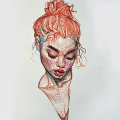 Лайнер Sakura Pigma Micron (0.1) 0,25 мм Фиолетовый Фото 7