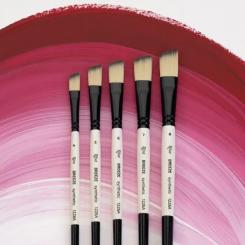 Кисточка для рисования Rosa Синтетика овальна, BREEZE 1226FR, №5 Фото 4