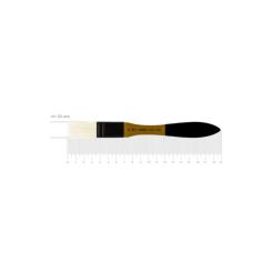 Кисточка для рисования Rosa Щетина флейц, AMBER 2306, №20 Фото