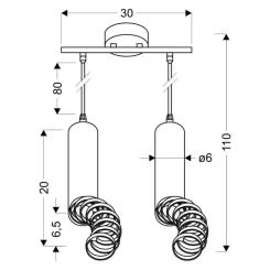 Люстра Candellux TUBA Фото 1