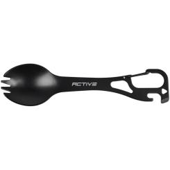 Ложка-вилка туристическая Active Taller Black Фото
