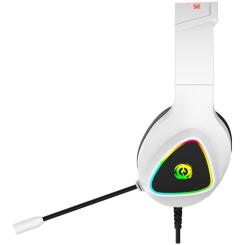 Наушники Canyon GH-6 Shadder Gaming 3.5 мм RGB White Фото 4