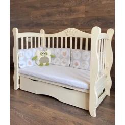 Кроватка Angelo Angelo LUX- 10 (крем) 120х60 Фото 4