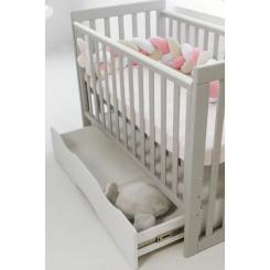 Кроватка Angelo LUX-11 (серый) 120x60 Фото 6