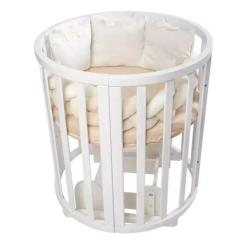 Кроватка Angelo трансформер 7-в-1 (белый) Фото 1