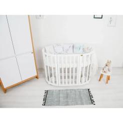 Кроватка Angelo трансформер 7-в-1 (белый) Фото 4