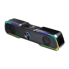 Акустическая система Aula N-169B Led USB Black Фото 2