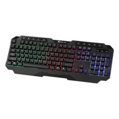 Клавиатура Xtrike ME KB-306 LED USB UA Black Фото 3