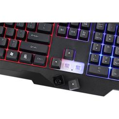 Клавиатура Xtrike ME KB-306 LED USB UA Black Фото 5