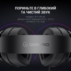 Наушники GamePro HS590B Black Фото 7
