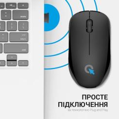 Мышка OfficePro M183 Wireless Black Фото 6