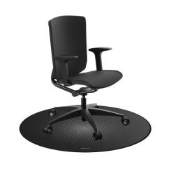 Коврик под кресло Trust Mika Round mat Black Фото 2