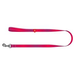 Поводок для собак WAUDOG Nylon Mono, светоотражающий M розовый Фото 2