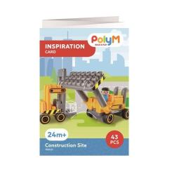 Конструктор PolyM Строительная техника 43 деталь Фото 5