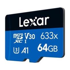 Карта памяти Lexar 64GB microSDXC class 10 UHS-I Фото 1