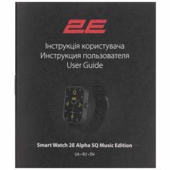 Смарт-часы 2E Alpha SQ Music Edition 46mm Black Фото 7